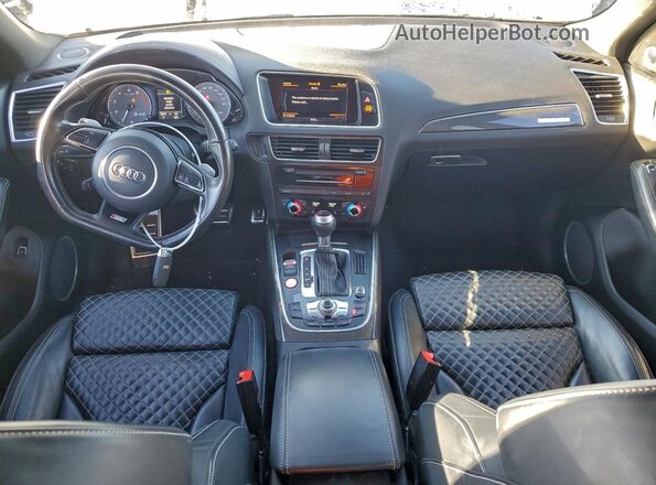 WA1CCAFP0GA120779 2016 AUDI SQ5 White Առջևի վահանակի տեսք