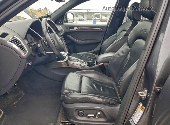 WA1CCAFP3HA045979 2017 AUDI SQ5 Gray წინა სალონის ხედი