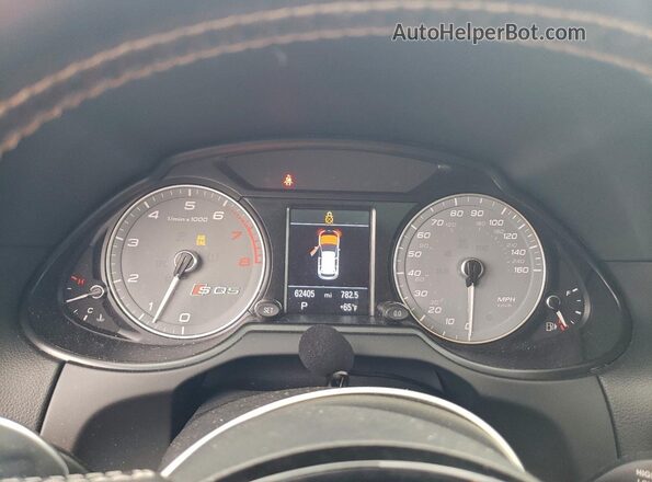 WA1CCAFP5HA065375 2017 AUDI SQ5 Blue Вид щитка приладів
