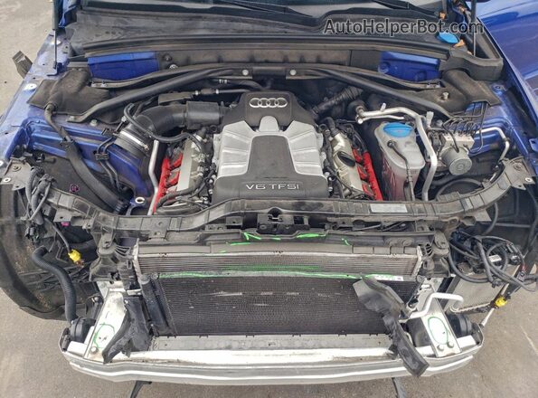 WA1CCAFP5HA065375 2017 AUDI SQ5 Blue Вид підкапотного простору