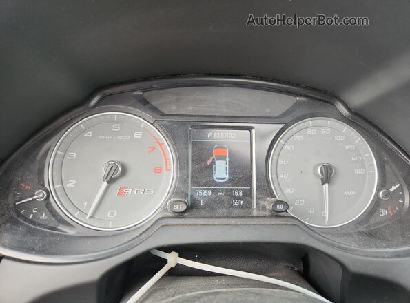 WA1CCAFP8GA056569 2016 AUDI SQ5 Белый Вид щитка приборов
