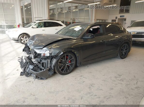 WA1CWAF10LD027370 2020 AUDI SQ8 Gray წინა მარცხენა ხედი სამი მეოთხედიდან