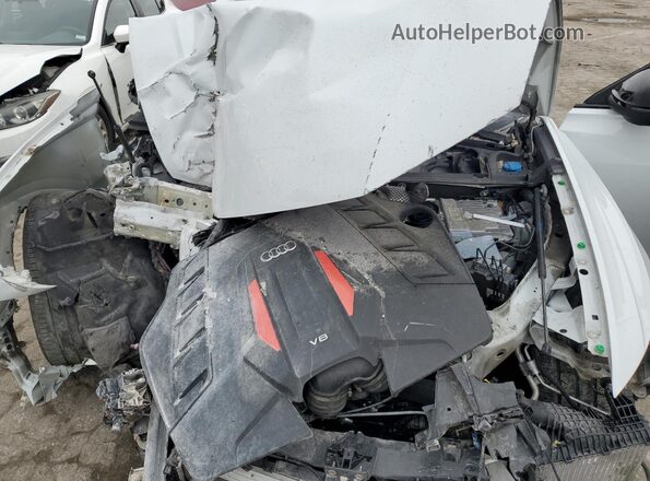 WA1CWBF11MD017244 2021 AUDI SQ8 Белый Вид подкапотного пространства