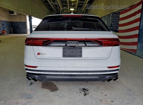 WA1CWBF16MD002397 2021 AUDI SQ8 White უკანა ხედი