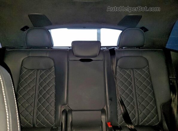 WA1CWBF16MD002397 2021 AUDI SQ8 White უკანა სავარძლების ხედი
