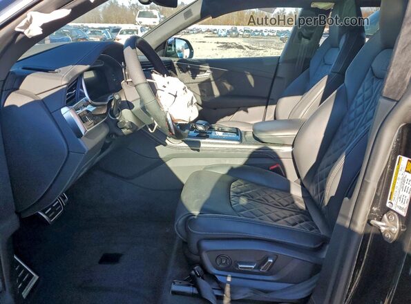WA1CWBF17SD031436 2025 AUDI SQ8 Black წინა სალონის ხედი
