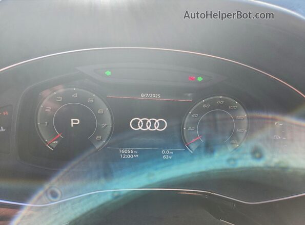 WA1CWBF18PD033297 2023 AUDI SQ8 Black Vista del cuadro de instrumentos