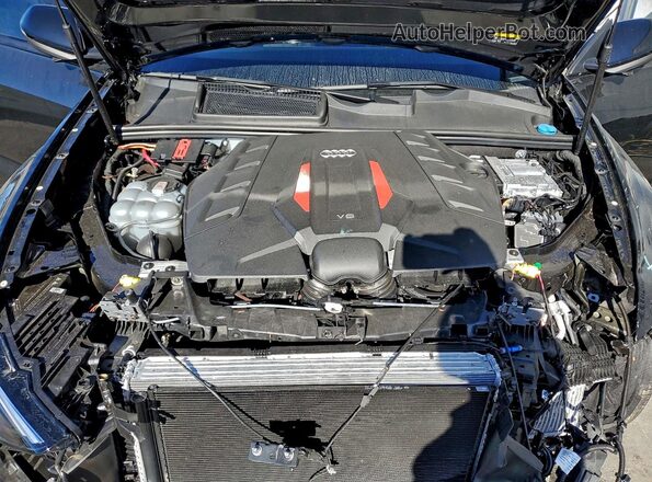WA1CWBF19SD038002 2025 AUDI SQ8 Black ძრავის განყოფილების ხედი