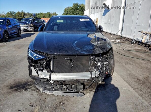 WA1CWBF19SD038002 2025 AUDI SQ8 Black წინა ხედი