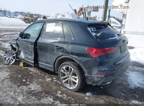 WA1DECF30N1044257 2022 AUDI Q3 Black Trasero izquierdo