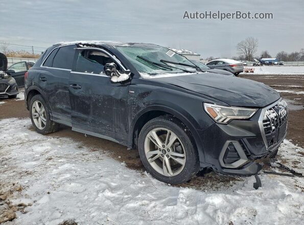 WA1DECF32P1062570 2023 AUDI Q3 Черный Передняя правая четверть