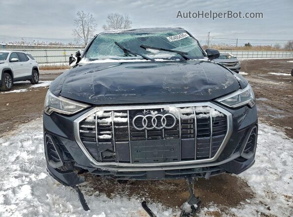 WA1DECF32P1062570 2023 AUDI Q3 Черный Вид спереди