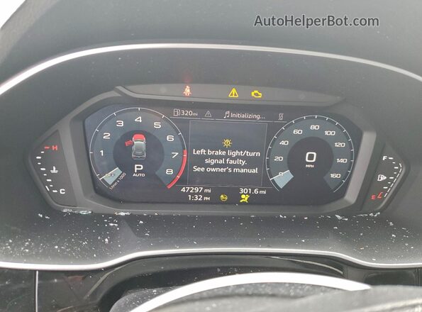 WA1DECF32P1062570 2023 AUDI Q3 Черный Вид щитка приборов