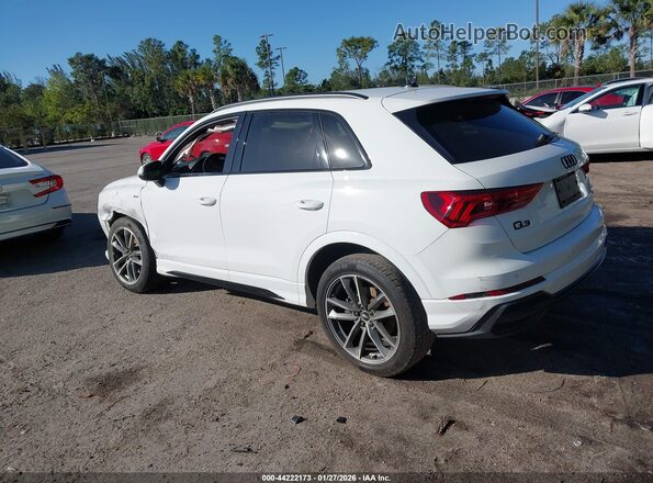 WA1DECF33M1082113 2021 AUDI Q3 White უკანა მარცხენა