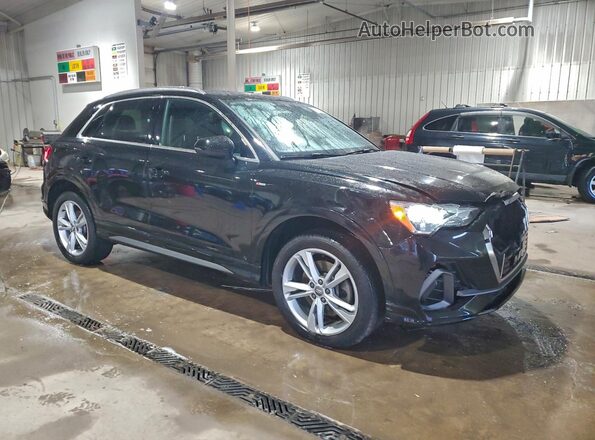 WA1DECF35K1082031 2019 AUDI Q3 Черный Передняя правая четверть
