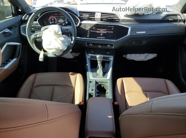 WA1DECF35P1103788 2023 AUDI Q3 Gray წინა პანელის ხედი