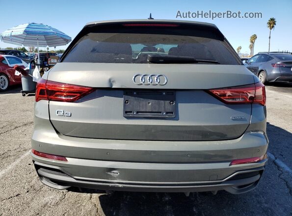 WA1DECF35P1103788 2023 AUDI Q3 Gray უკანა ხედი
