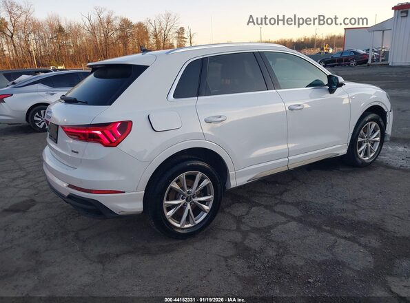 WA1DECF38P1105986 2023 AUDI Q3 White Задня права чверть
