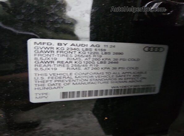 WA1DECF38S1025516 2025 AUDI Q3 Black 