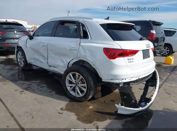 WA1DECF39P1136664 2023 AUDI Q3 White უკანა მარცხენა