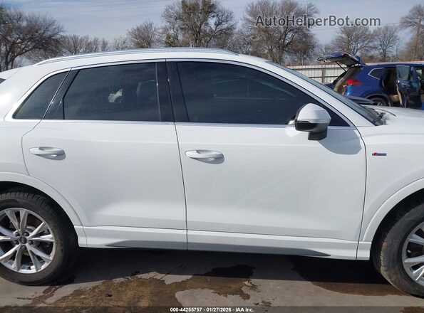 WA1DECF39P1136664 2023 AUDI Q3 White სალონის 360-გრადუსიანი ხედი