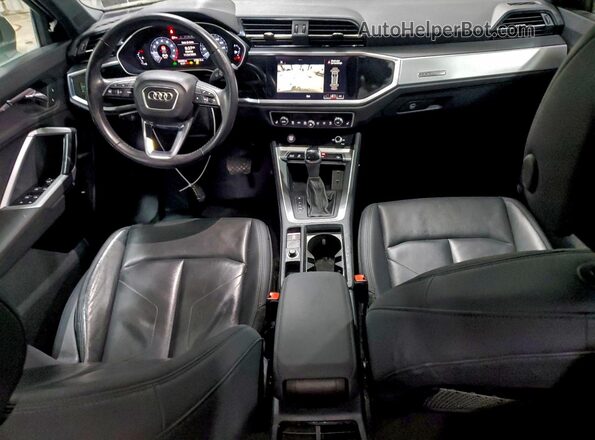 WA1DECF3XK1085152 2019 AUDI Q3 Gray წინა პანელის ხედი