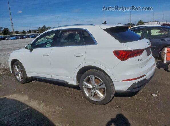 WA1DECF3XN1005126 2022 AUDI Q3 Белый Задняя левая четверть