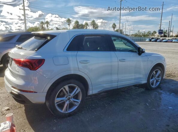 WA1DECF3XN1005126 2022 AUDI Q3 Белый Задняя правая четверть