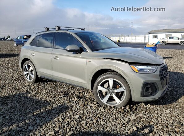 WA1EAAFY5P2066672 2023 AUDI Q5 Зеленый Передняя правая четверть