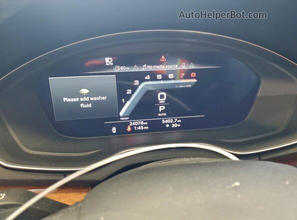 WA1EAAFY7P2042597 2023 AUDI Q5 Черный Вид щитка приборов