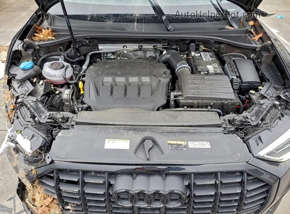 WA1EECF31N1044482 2022 AUDI Q3 Black Շարժիչի բաժամունքի տեսք