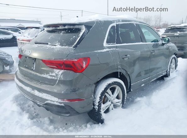 WA1EECF31R1174302 2024 AUDI Q3 Gray Rear right