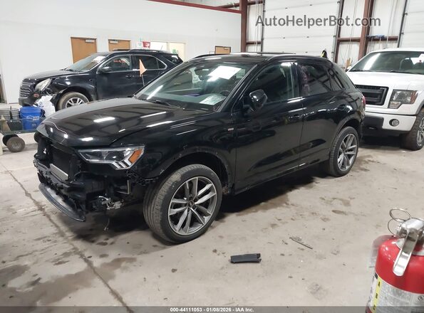 WA1EECF33M1132867 2021 AUDI Q3 Черный Передняя левая четверть