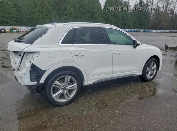 WA1EECF33N1032074 2022 AUDI Q3 White Задня права чверть