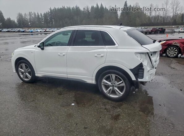 WA1EECF33N1032074 2022 AUDI Q3 White Задня ліва чверть