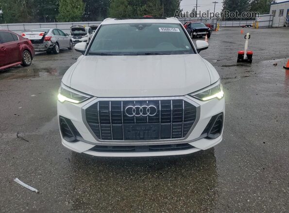 WA1EECF33N1032074 2022 AUDI Q3 White Вид спереду