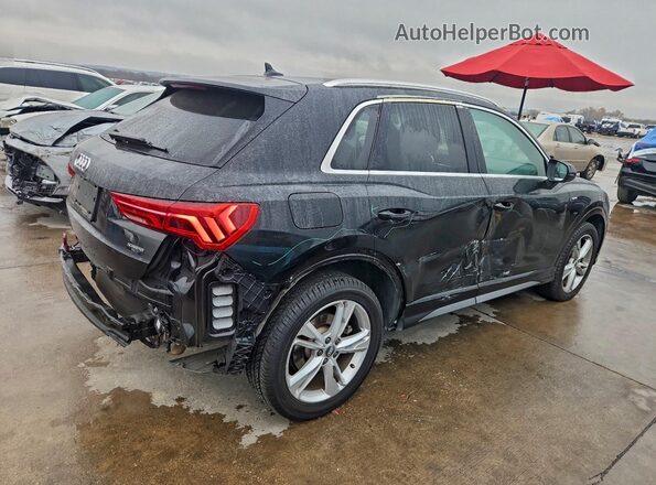 WA1EECF34K1082932 2019 AUDI Q3 Black Tył prawy
