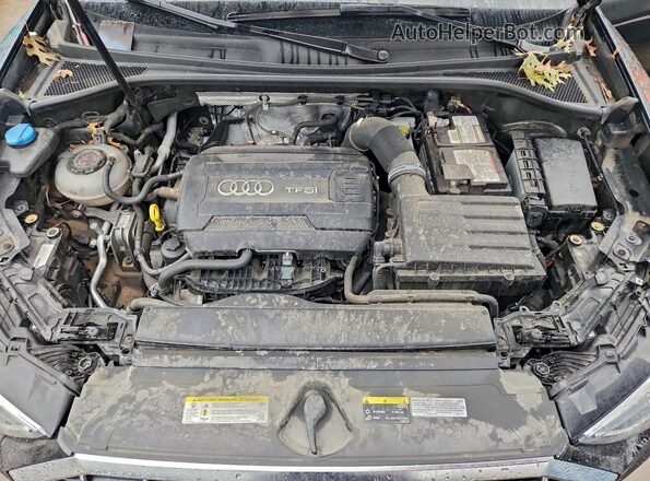 WA1EECF34K1082932 2019 AUDI Q3 Black Widok wnętrza z tyłu