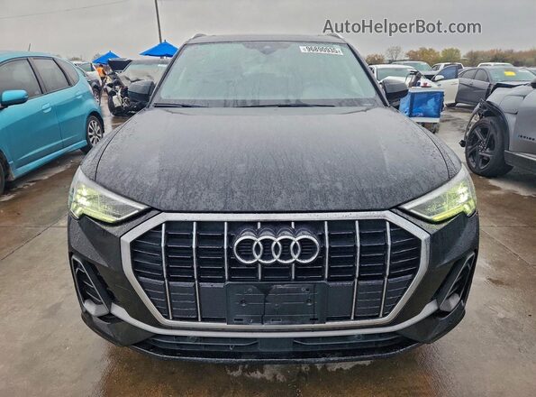 WA1EECF34K1082932 2019 AUDI Q3 Black Widok z przodu