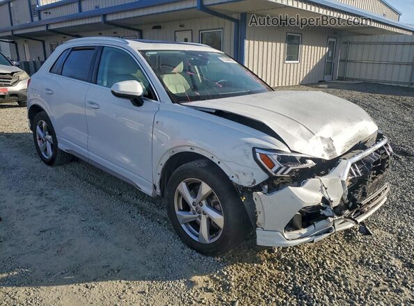 WA1EECF34L1041668 2020 AUDI Q3 White Delantero derecho