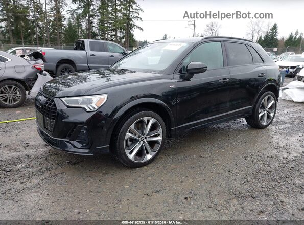 WA1EECF34M1110280 2021 AUDI Q3 Black Vista tres cuartos delantera izquierda