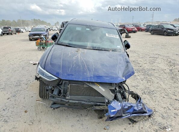 WA1EECF34N1057744 2022 AUDI Q3 Blue Вид спереду