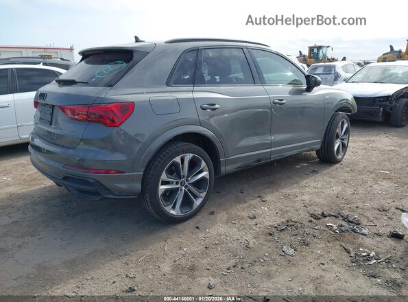 WA1EECF34N1140090 2022 AUDI Q3 Серый Задняя правая четверть