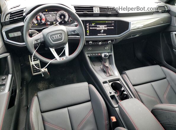 WA1EECF34S1022021 2025 AUDI Q3 Charcoal Вид панелі приладів