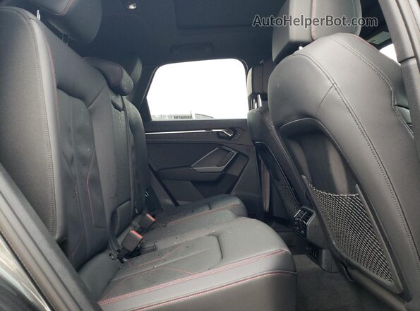 WA1EECF34S1022021 2025 AUDI Q3 Charcoal Вид задніх сидінь
