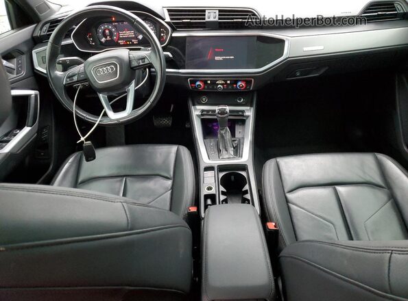 WA1EECF35N1057784 2022 AUDI Q3 White Вид панелі приладів