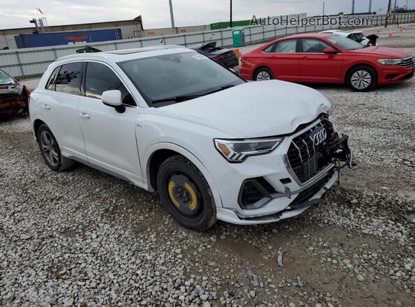WA1EECF35N1057784 2022 AUDI Q3 White Передня права чверть
