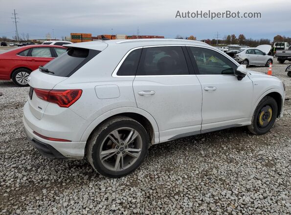 WA1EECF35N1057784 2022 AUDI Q3 White Задня права чверть