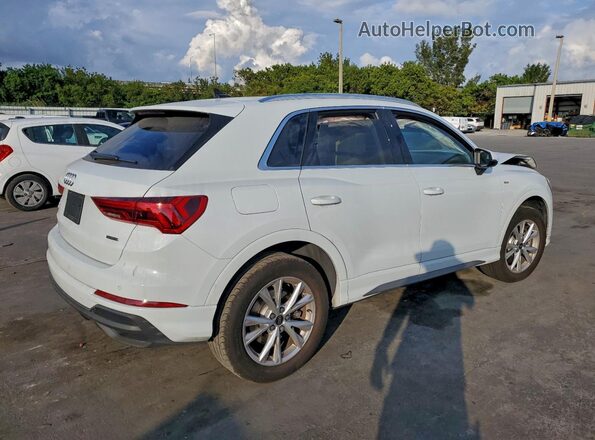 WA1EECF35R1180202 2024 AUDI Q3 White უკანა მარჯვენა