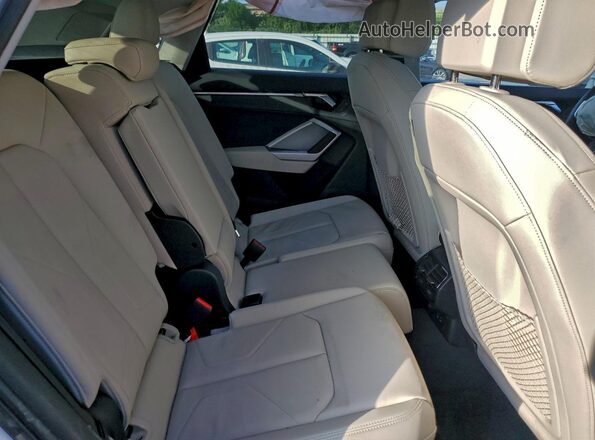 WA1EECF35R1180202 2024 AUDI Q3 White უკანა სავარძლების ხედი